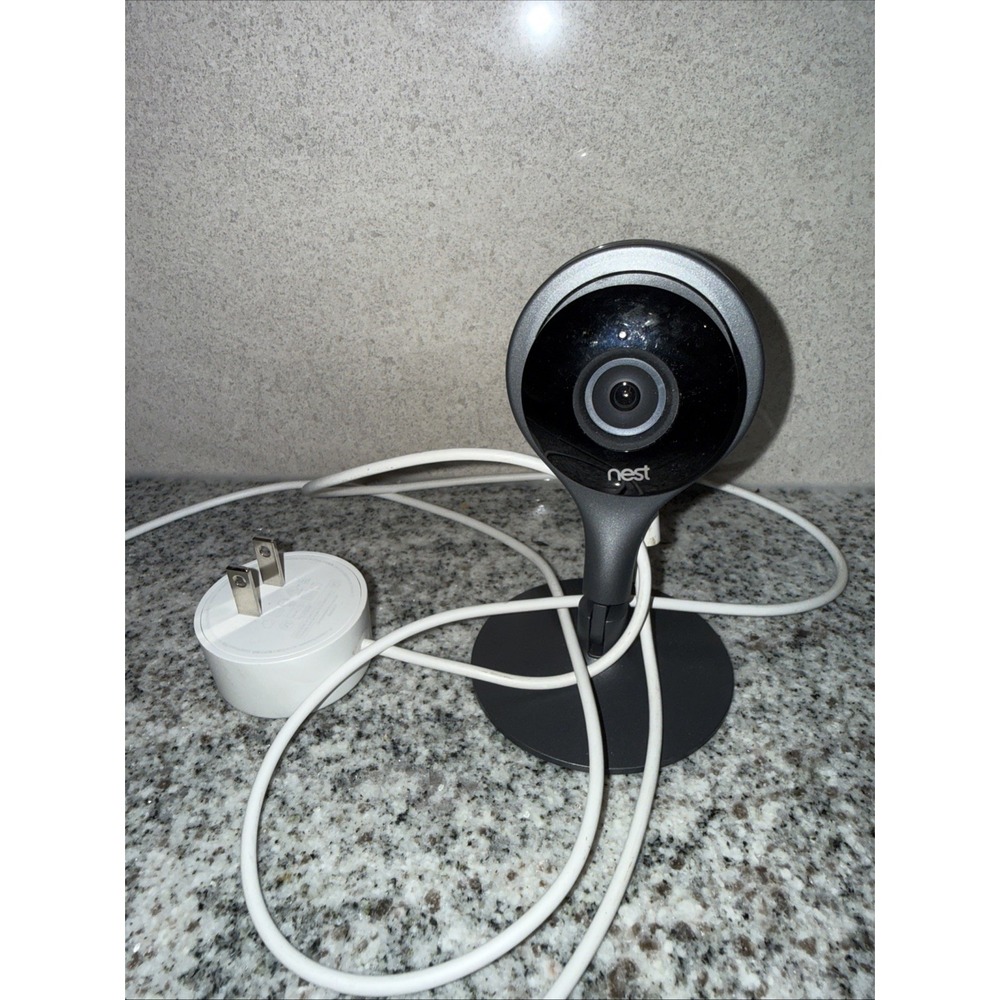 Google Nest Cam Indoor Security Camera A0005 1st Gen Tested